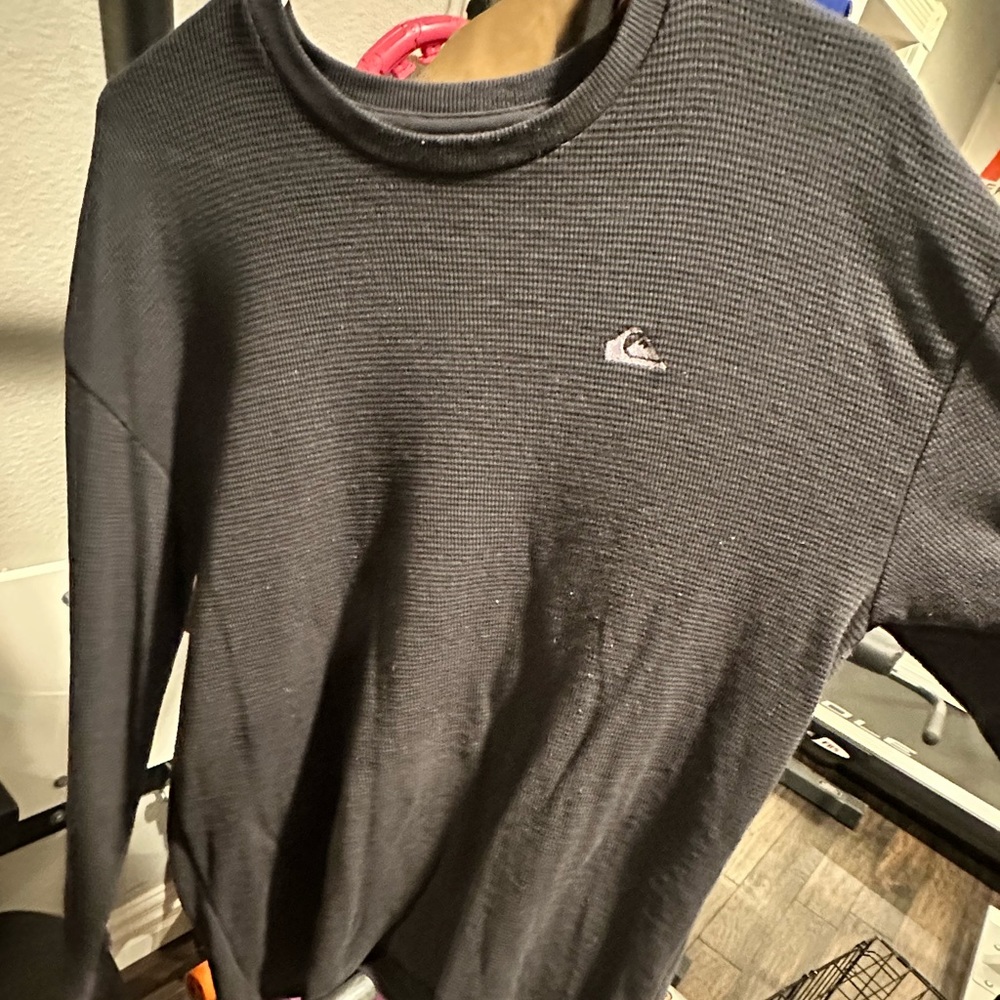 Quicksilver waffle knit sweatshirt